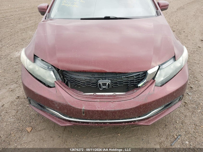 2015 HONDA CIVIC SEDAN 1.8L I-4 VVT, 143HP
