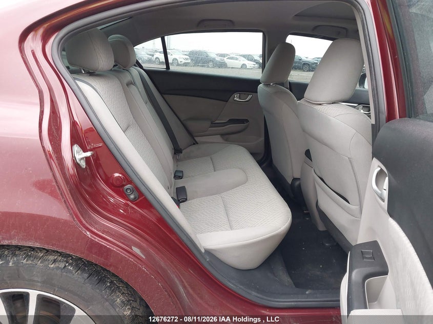 2015 HONDA CIVIC SEDAN 1.8L I-4 VVT, 143HP