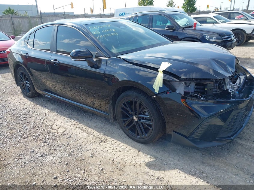 2025 Toyota Camry Se Upgrade, Удар спереди, IAAI, VIN 4T1DBADK3SU035703