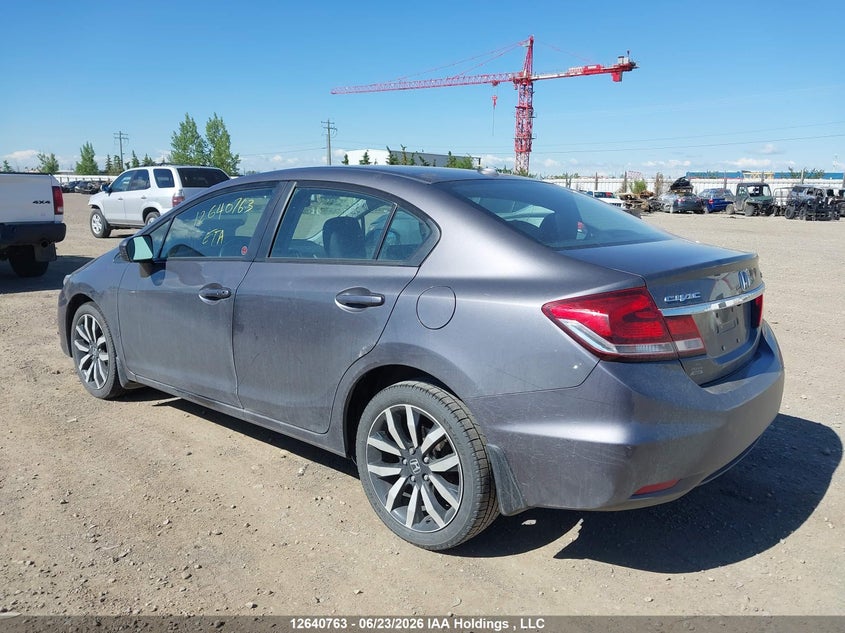 Vin: 2hgfb2f74fh020410, lot: 3080013, honda civic touring 20153