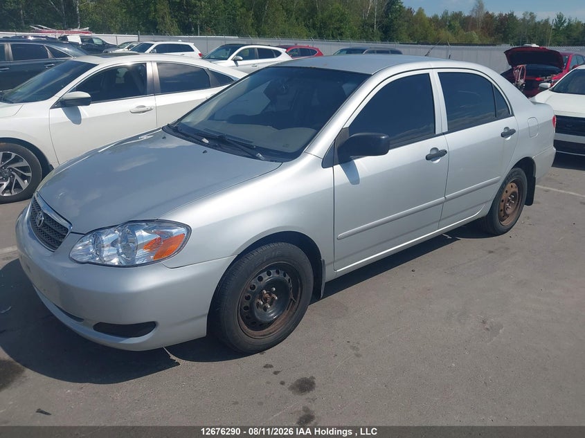 2006 Toyota Corolla, Right Rear, IAAI, VIN 2T1BR32E46C564905 — photo 2