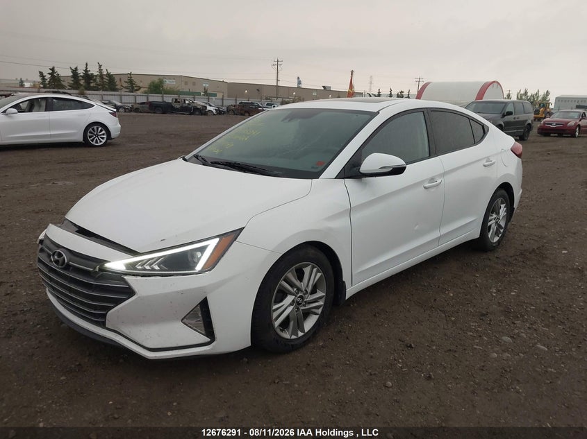 2020 Hyundai Elantra Sel/Value/Limited, Удар спереди, IAAI, VIN KMHD84LF0LU944178 — фото 2