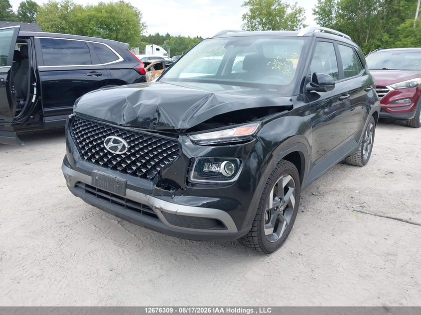 Vin: kmhrc8a30su396492, lot: 3080052, hyundai venue ultimate w/black interior (ivt) 20252
