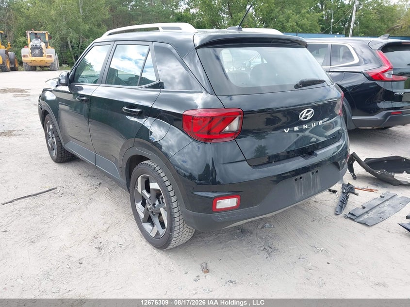 Vin: kmhrc8a30su396492, lot: 3080052, hyundai venue ultimate w/black interior (ivt) 20253