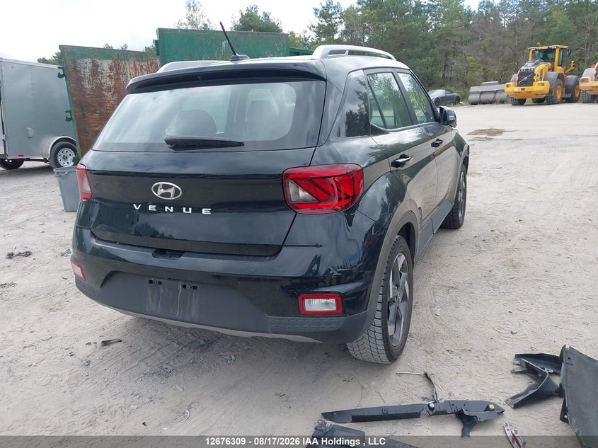 Vin: kmhrc8a30su396492, lot: 3080052, hyundai venue ultimate w/black interior (ivt) 20254