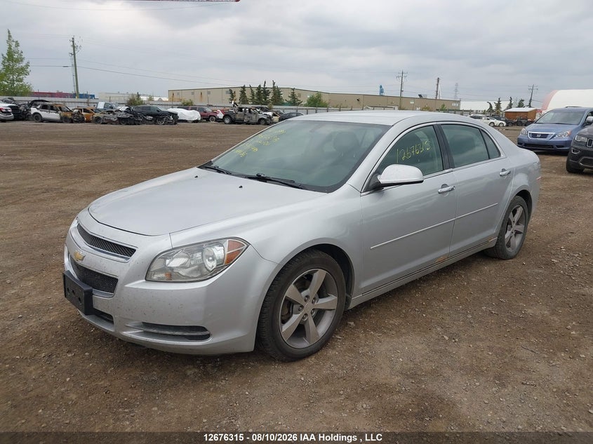 2012 Chevrolet Malibu, Interior Fire, IAAI, VIN 1G1ZC5EU5CF351410 — photo 2