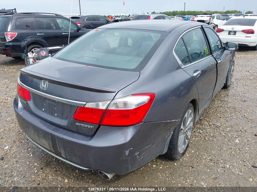 Vin: 1hgcr2f59ea801126, lot: 3080074, honda accord sport 20144