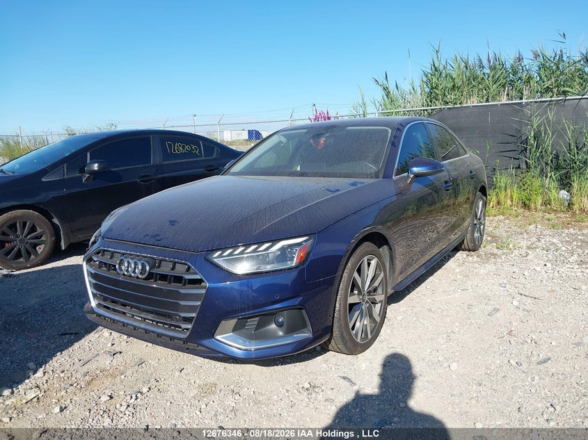 Vin: wauaaaf47pn019818, lot: 3080089, audi a4 45 komfort 20232