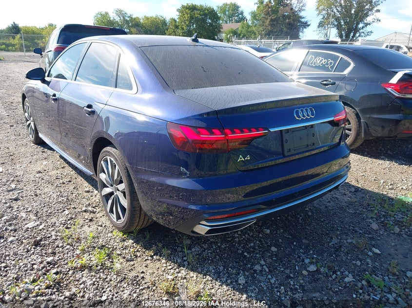 Vin: wauaaaf47pn019818, lot: 3080089, audi a4 45 komfort 20233