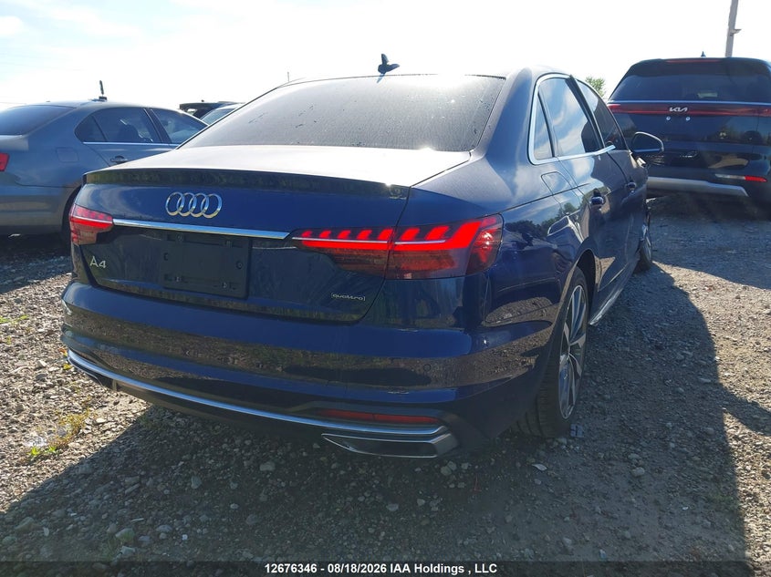 Vin: wauaaaf47pn019818, lot: 3080089, audi a4 45 komfort 20234