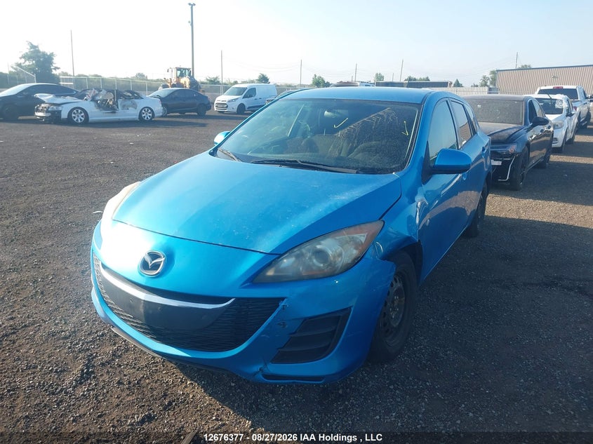 2010 Mazda 3, Front, IAAI, VIN JM1BL1HF0A1170062 — photo 2