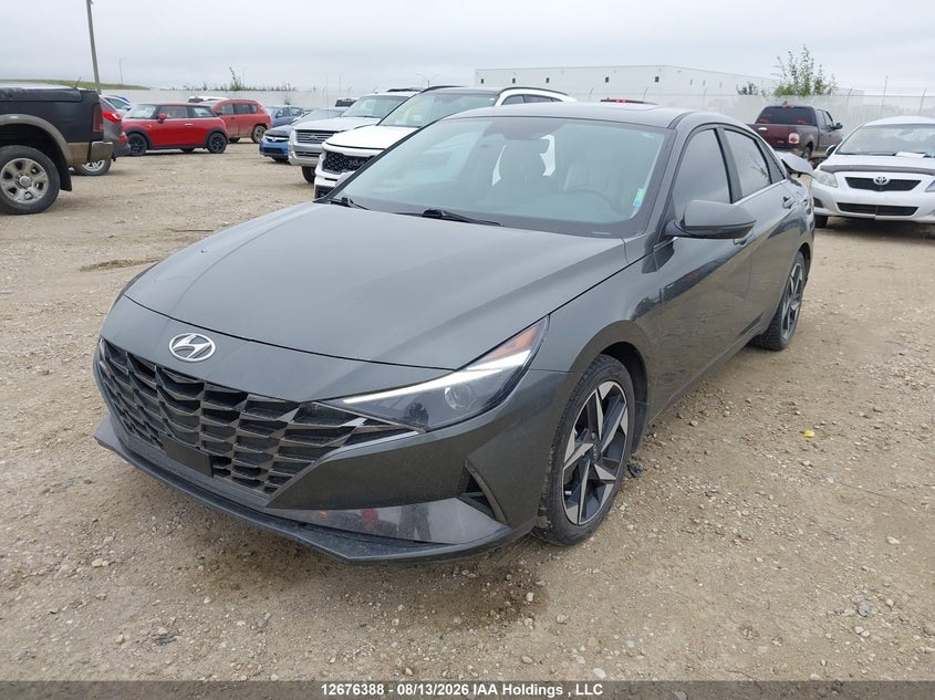 Vin: kmhln4ag1pu477763, lot: 3080131, hyundai elantra sel 20232