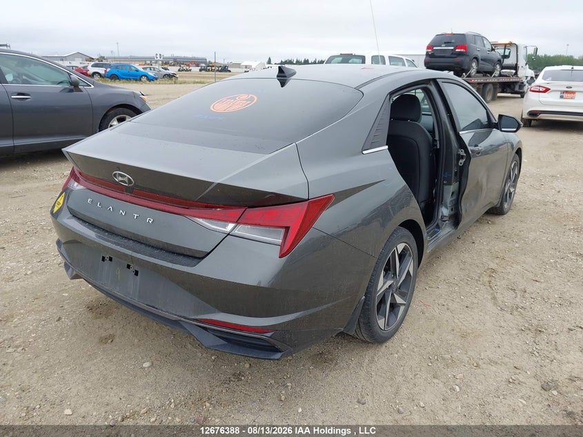 Vin: kmhln4ag1pu477763, lot: 3080131, hyundai elantra sel 20234