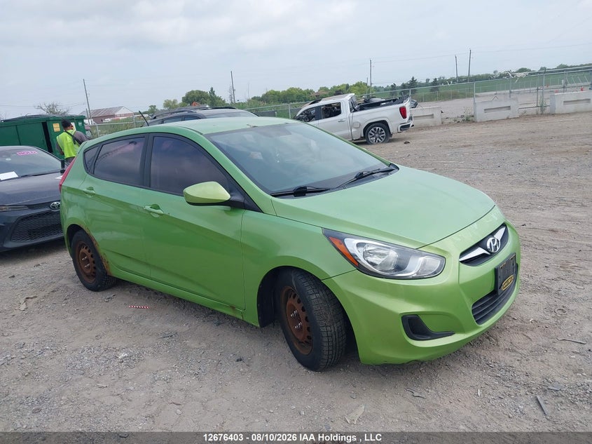 2012 Hyundai Accent Gl, Электрика, IAAI, VIN KMHCT5AE8CU001191