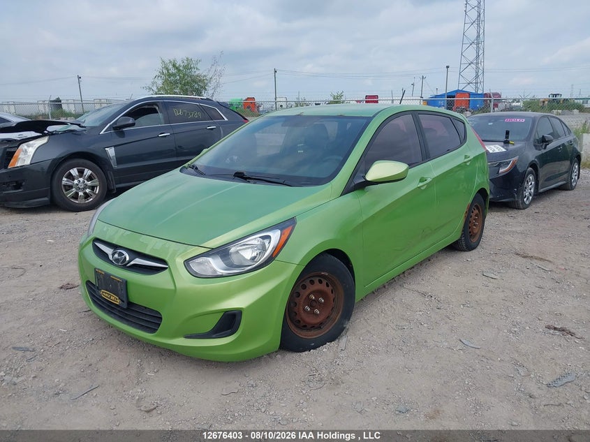 2012 Hyundai Accent, Електрика, IAAI, VIN KMHCT5AE8CU001191 — фото 2