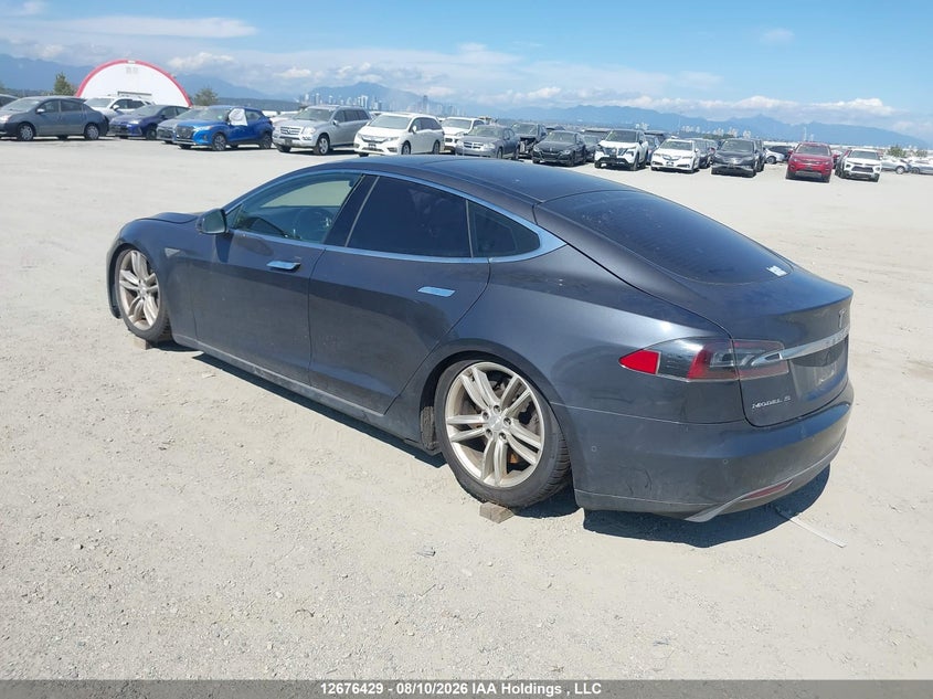 Vin: 5yjsa1e27ff102346, lot: 3080172, tesla model s 20153