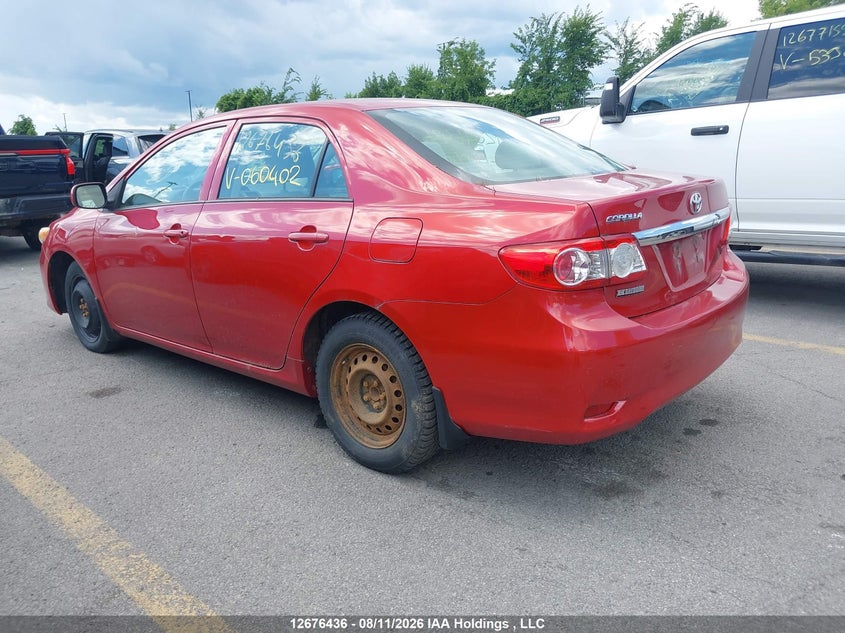 Vin: 2t1bu4ee4dc060402, lot: 3080179, toyota corolla ce 20133
