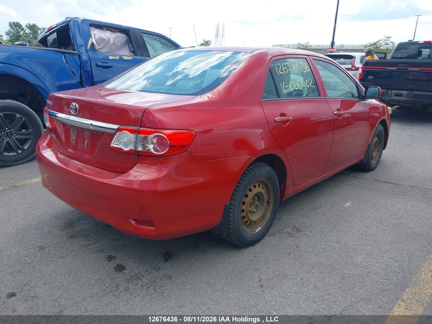Vin: 2t1bu4ee4dc060402, lot: 3080179, toyota corolla ce 20134