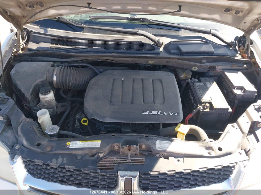 2012 DODGE CARAVAN VAN 3.6L V-6 DOHC, VVT, 283HP