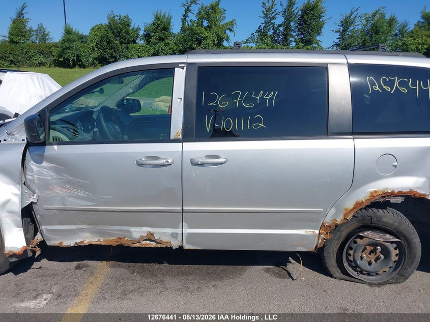 2012 DODGE CARAVAN VAN 3.6L V-6 DOHC, VVT, 283HP