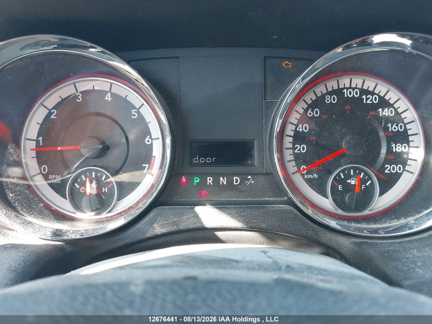 2012 DODGE CARAVAN VAN 3.6L V-6 DOHC, VVT, 283HP