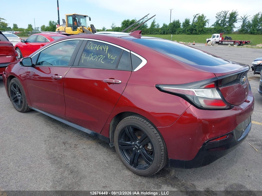Vin: 1g1ra6s53gu130172, lot: 3080192, chevrolet volt lt 20163