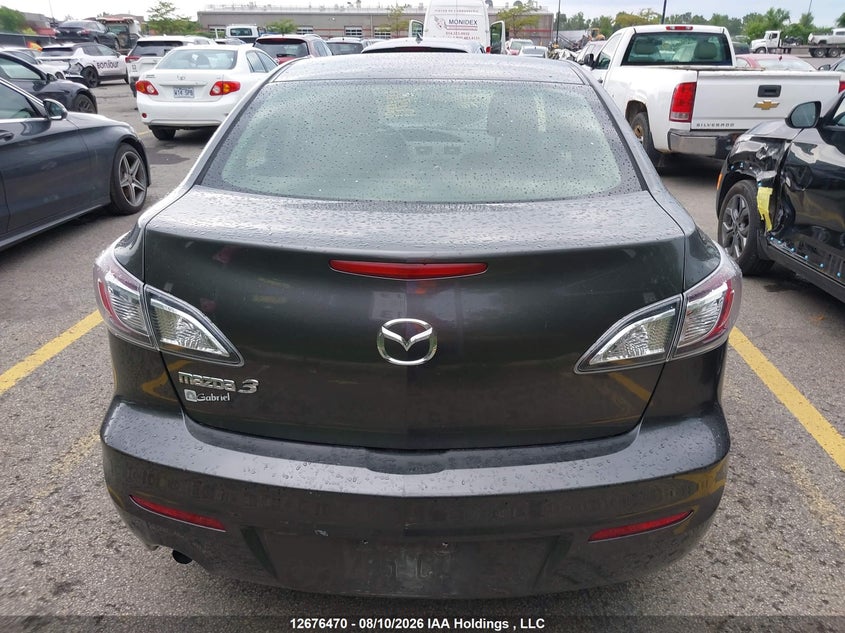 2012 MAZDA 3 HATCHBACK 2.0L I-4 DOHC, VVT, 148HP