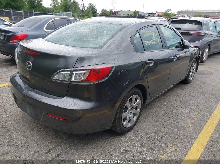 2012 MAZDA 3 HATCHBACK 2.0L I-4 DOHC, VVT, 148HP