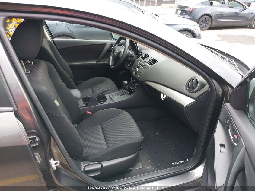 2012 MAZDA 3 HATCHBACK 2.0L I-4 DOHC, VVT, 148HP