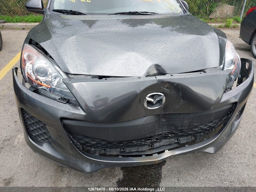 2012 MAZDA 3 HATCHBACK 2.0L I-4 DOHC, VVT, 148HP