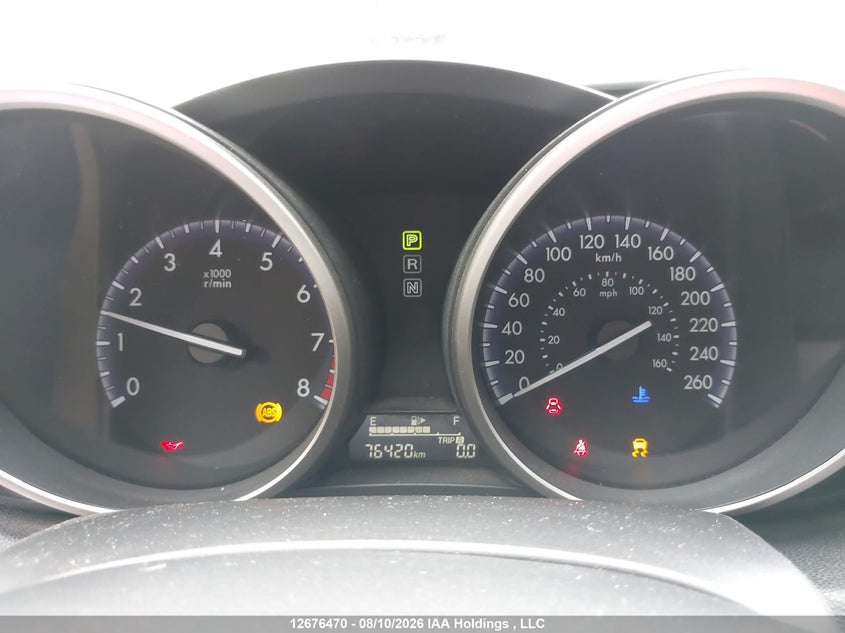 2012 MAZDA 3 HATCHBACK 2.0L I-4 DOHC, VVT, 148HP