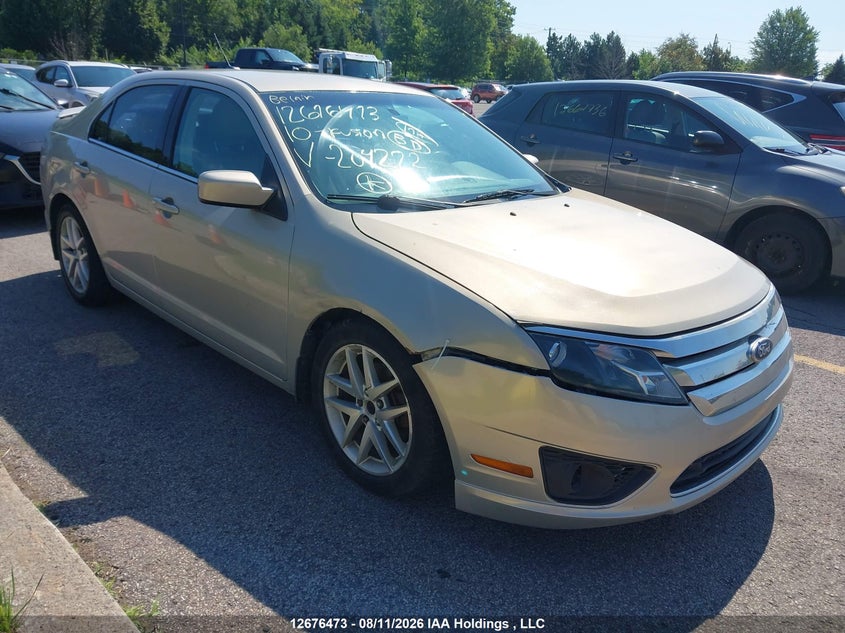 2010 Ford Fusion, Удар сзади, IAAI, VIN 3FAHP0JA3AR204322