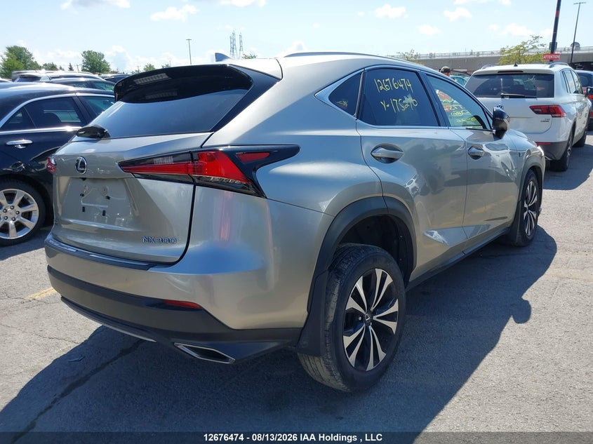 Vin: jtjbarbz1j2175270, lot: 3080217, lexus nx 300 20184