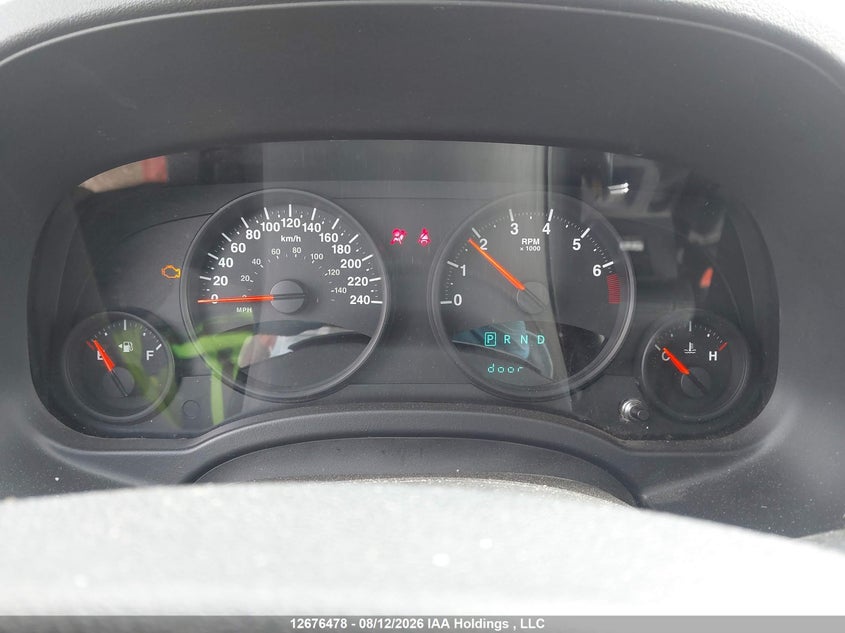 2009 JEEP COMPASS SPORT UTILITY VEHICLE 2.4L I-4 DOHC, VVT, 172HP