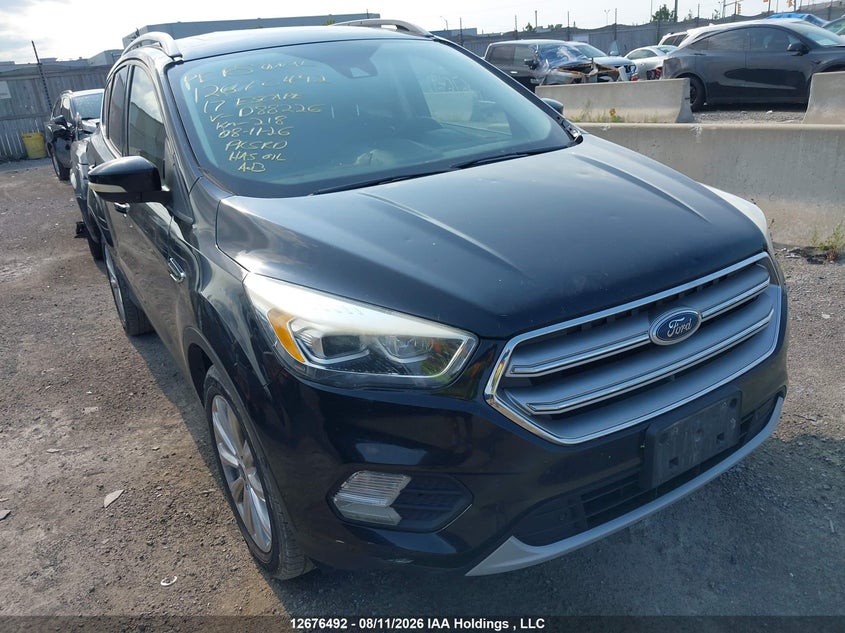 Vin: 1fmcu9j98hud88226, lot: 3080235, ford escape titanium 2017 img_1