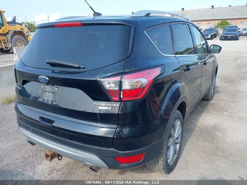 Vin: 1fmcu9j98hud88226, lot: 3080235, ford escape titanium 20174