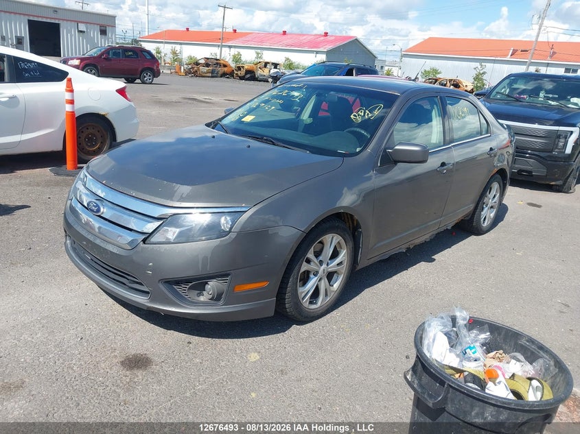 Vin: 3fahp0ha0cr369169, lot: 3080236, ford fusion se 20122