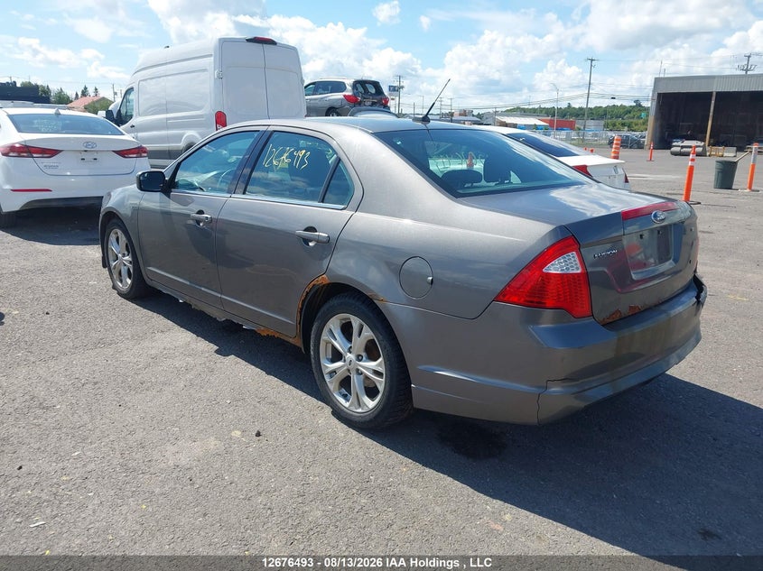 Vin: 3fahp0ha0cr369169, lot: 3080236, ford fusion se 20123