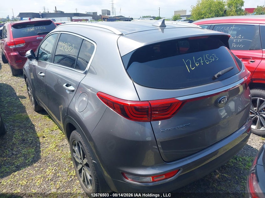 Vin: kndpncac7k7516442, lot: 3080246, kia sportage ex 20193