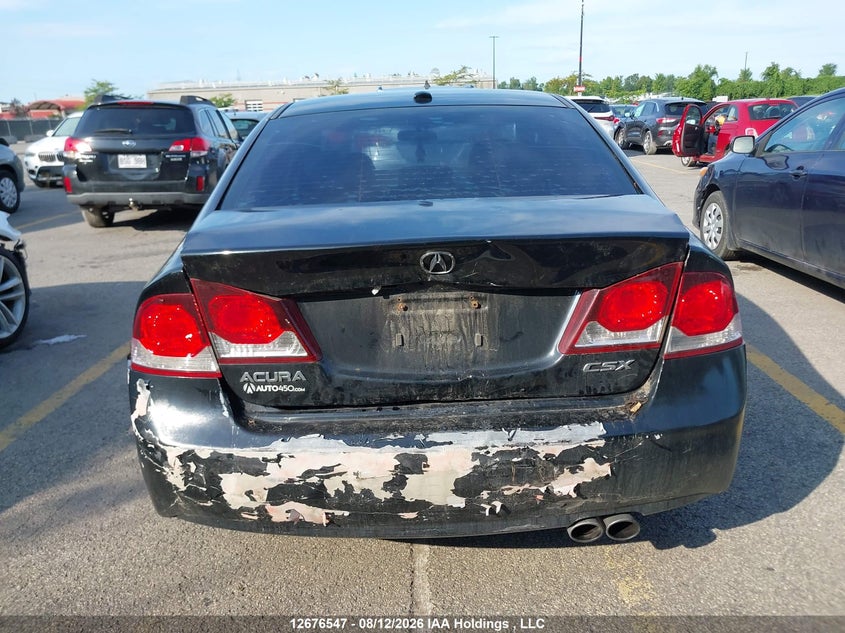 2011 ACURA CSX SEDAN 2.0L I-4 DOHC, VVT, 155HP