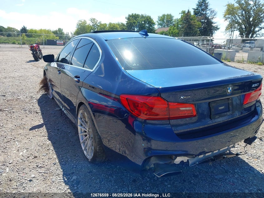 Vin: wbaja7c58jwa74752, lot: 3080303, bmw 530i xdrive 20183