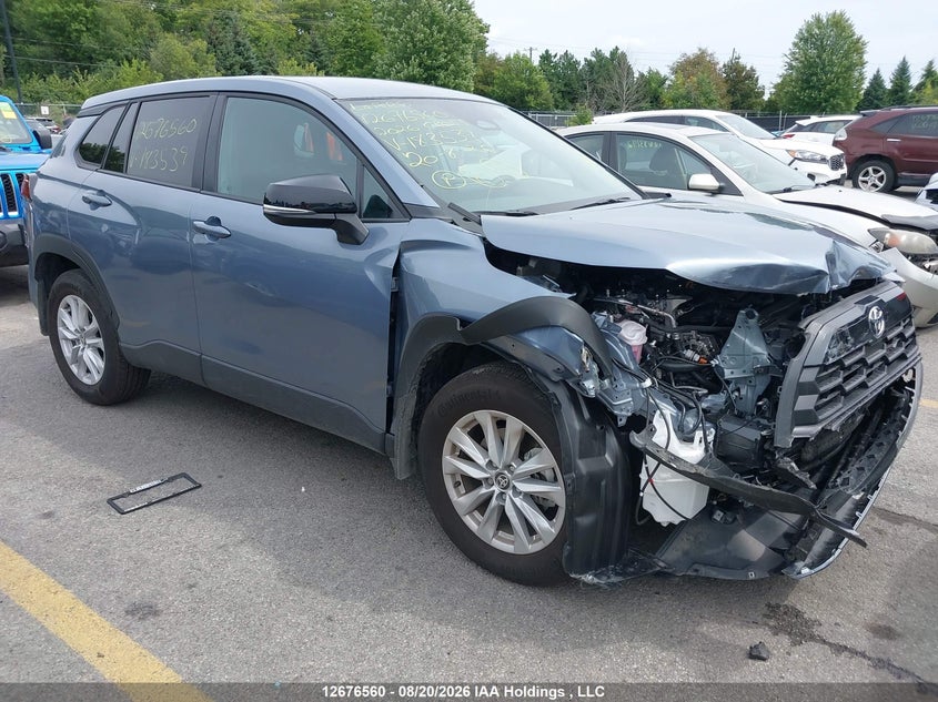 2026 Toyota Corolla Cross Le, Front, IAAI, VIN 7MUCAABG3TV183539