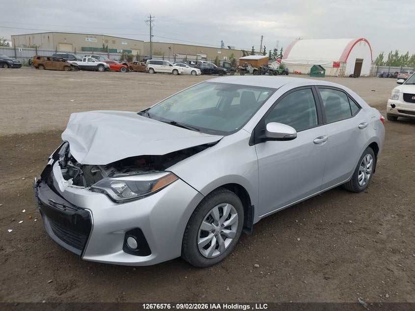 2016 Toyota Corolla, Удар спереди, IAAI, VIN 2T1BURHEXGC544250 — фото 2