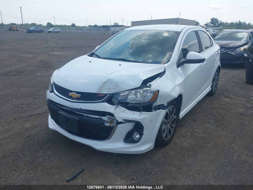2018 Chevrolet Sonic, Front, IAAI, VIN 1G1JD5SH9J4109049 — photo 2