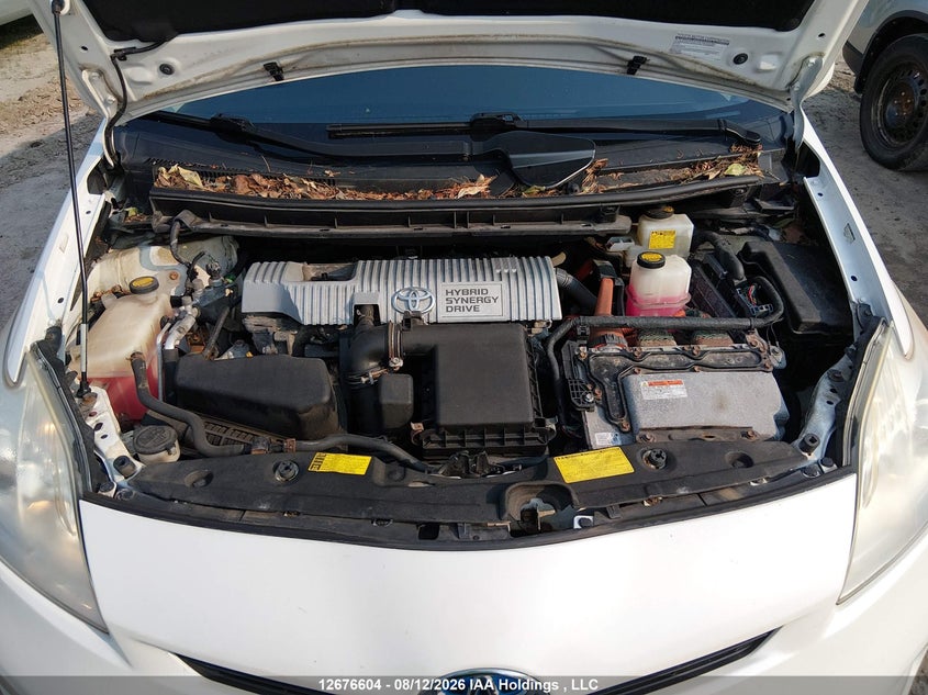 2012 TOYOTA PRIUS HATCHBACK 1.8L I4 FI DOHC 16V NF4