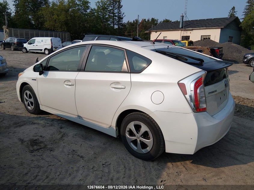 2012 TOYOTA PRIUS HATCHBACK 1.8L I4 FI DOHC 16V NF4