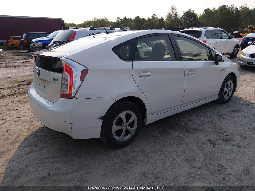 2012 TOYOTA PRIUS HATCHBACK 1.8L I4 FI DOHC 16V NF4