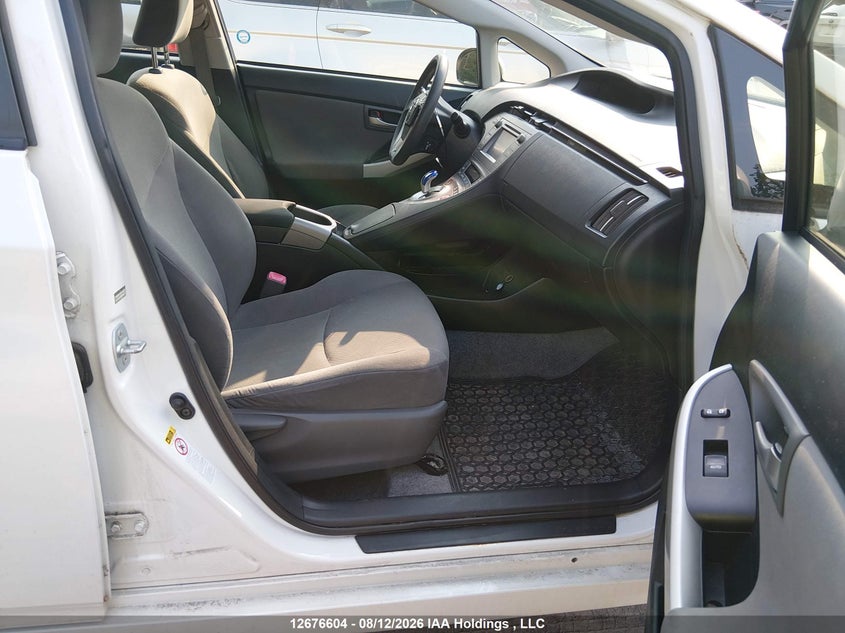 2012 TOYOTA PRIUS HATCHBACK 1.8L I4 FI DOHC 16V NF4
