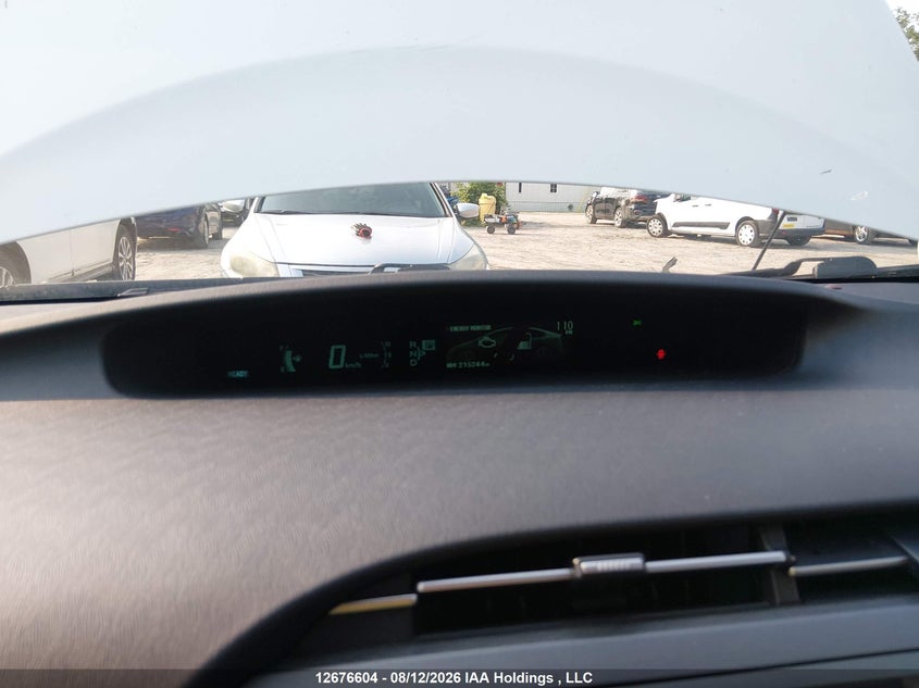 2012 TOYOTA PRIUS HATCHBACK 1.8L I4 FI DOHC 16V NF4
