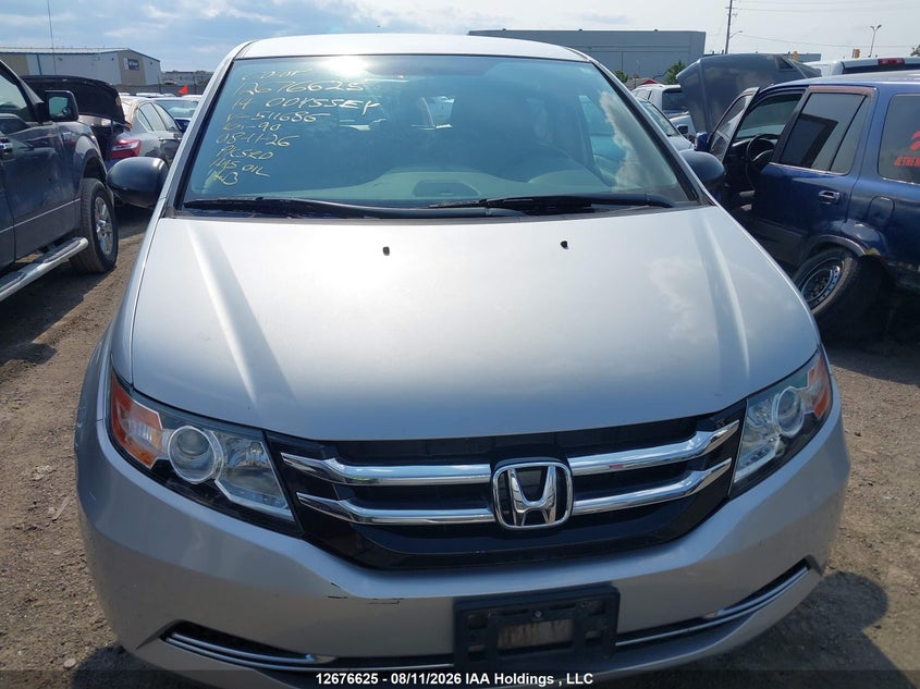 2014 HONDA ODYSSEY VAN 3.5L V6 FI SOHC 24V NF4